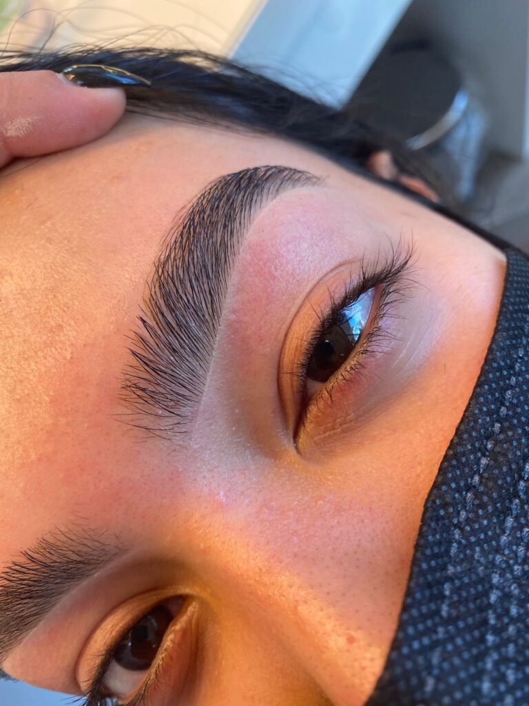 eyebrow design and wax